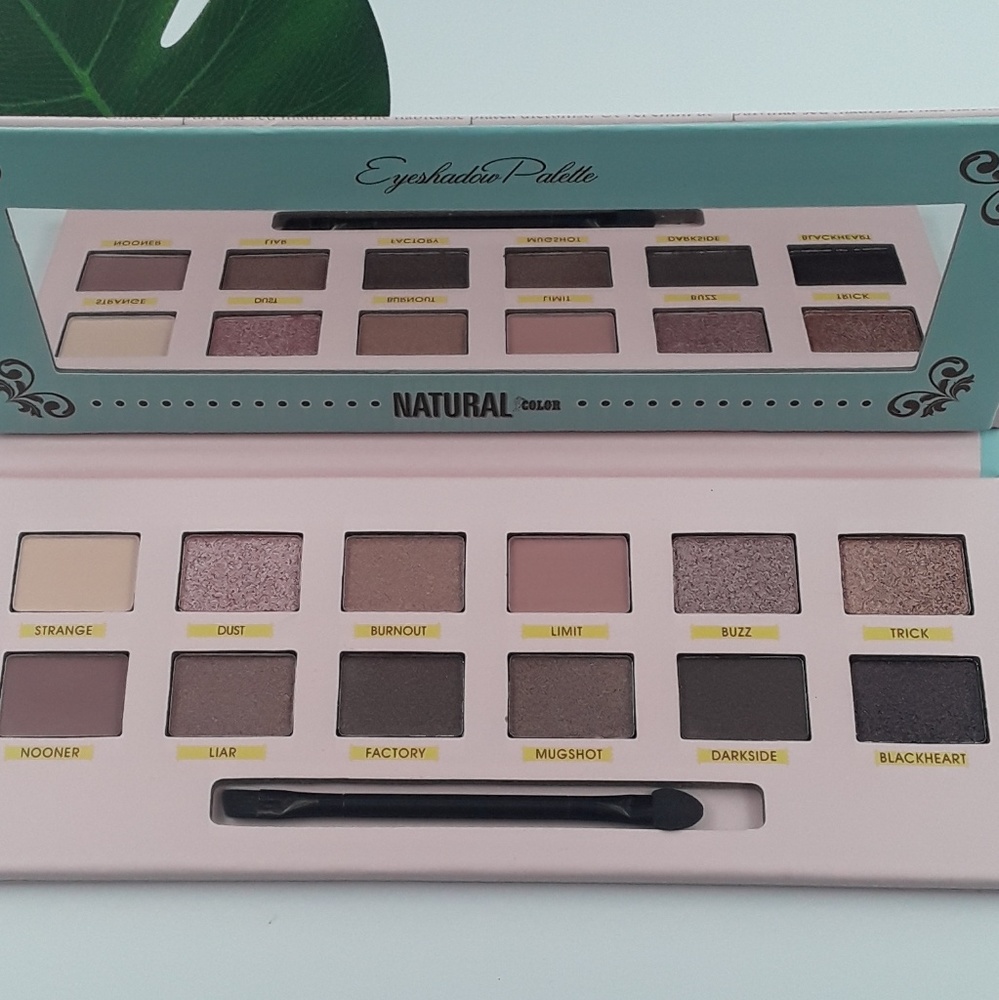 Face makeup Natural Eyeshadow Palette nudes. - Picture 7 of 7
